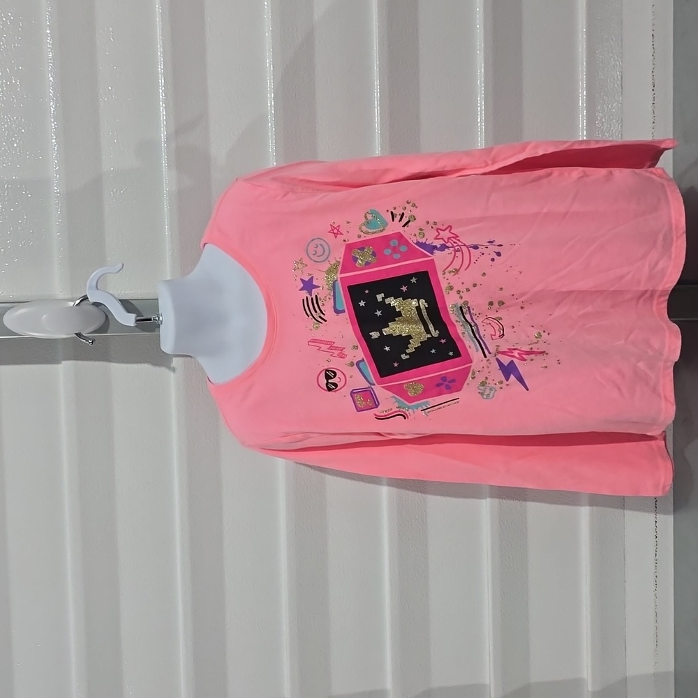 Children's Place Pink Long‎ Sleeve Top Size Large 10/12